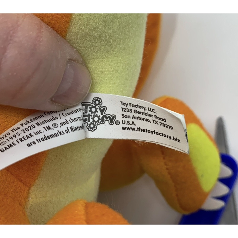 Pokemon 2020 Charizard Toy Factory Plush 10" Tall - Picture 12 of 12
